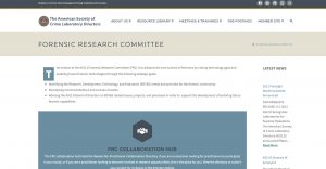 ASCLD Forensic Research Committee Provides Useful Resources for Researchers and Practitioners