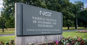 The entrance sign at NIST's Gaithersburg campus. Credit: J. Stoughton/NIST