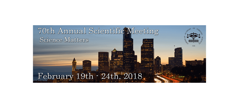 Banner for the 70th Annual Scientific Meeting, February 19-24, 2018, with a city skyline at sunset.