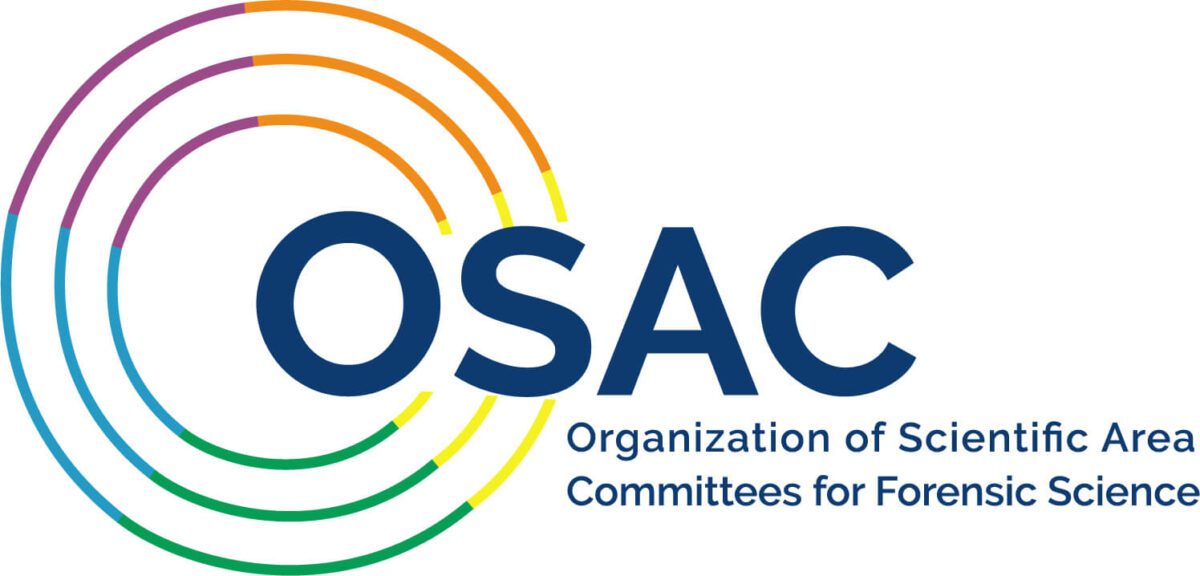 OSAC logo with text Organization of Scientific Area Committees for Forensic Science.