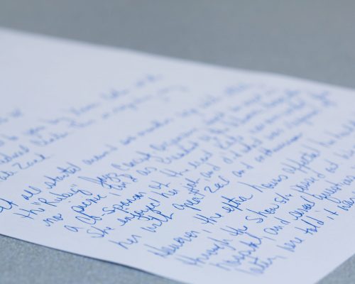 Handwriting (Question Document Analysis)